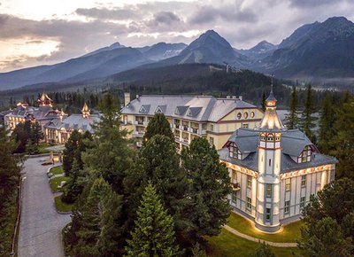 The Hotel in High Tatras in Slovakia