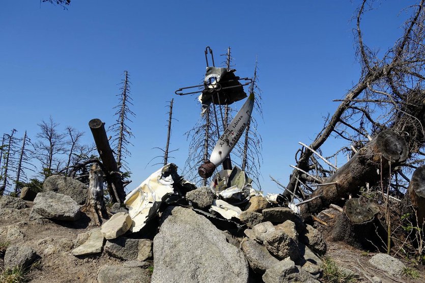 Airplane crash in Gorce mountains, Poland