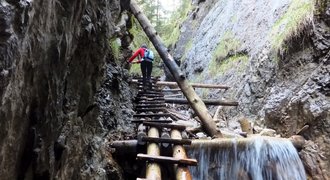 Slovak Paradise National Park in Slovakia