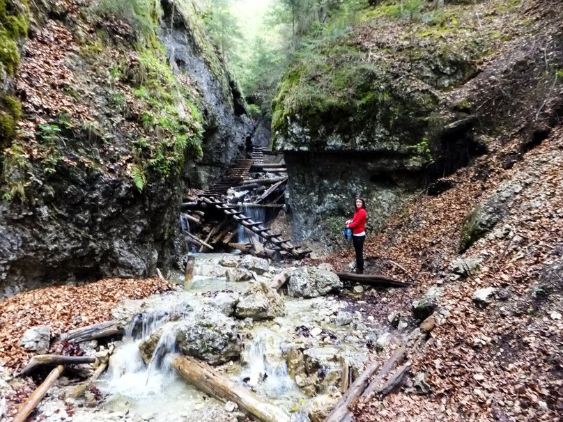 Slovak Paradise National Park in Slovakia