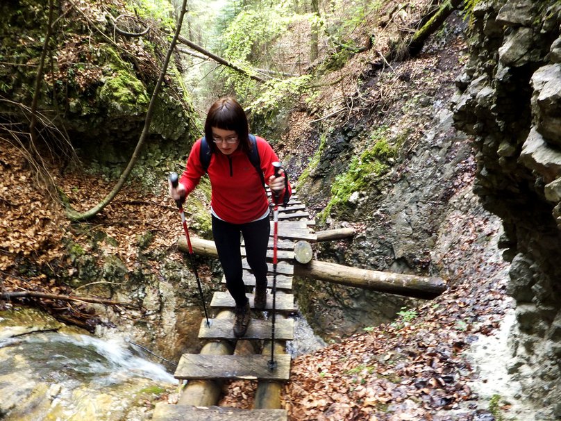 Slovak Paradise National Park in Slovakia