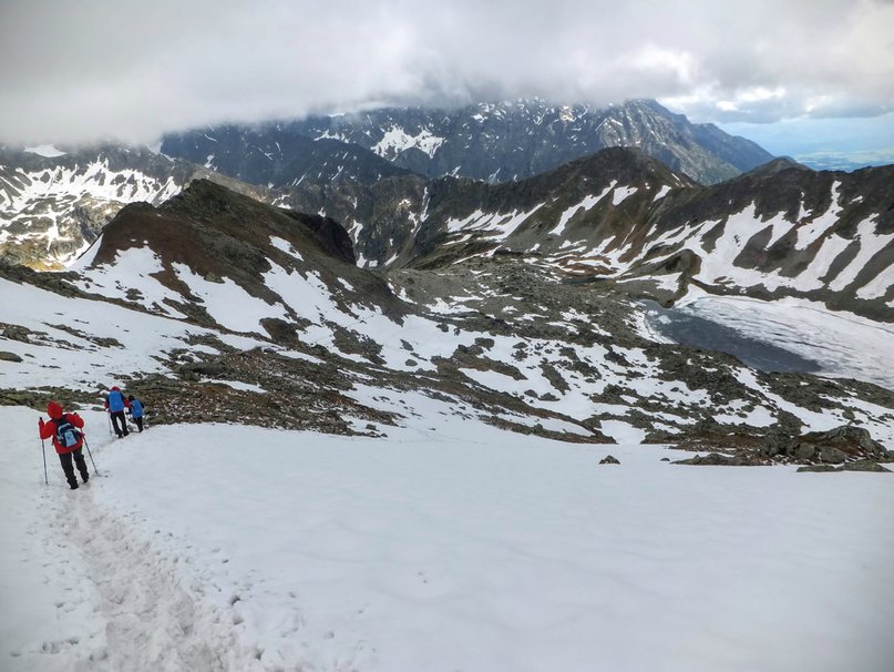 Hiking to Zawrat, Tatra National Park, Poland
