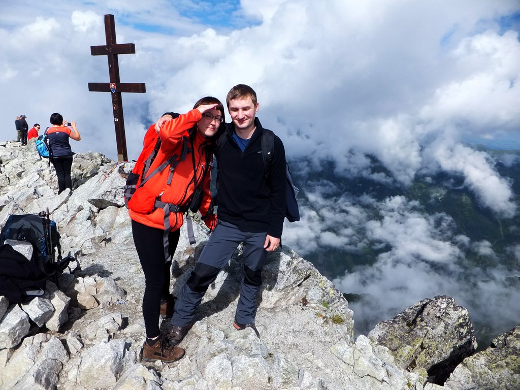 Hiking to Krivan in Slovak Tatra mountains
