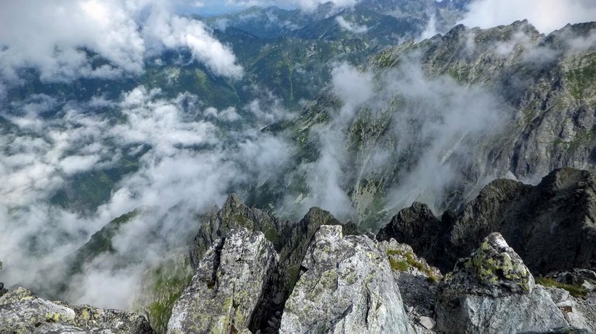 Hiking to Krivan, High Tatra moutains, Slovakia