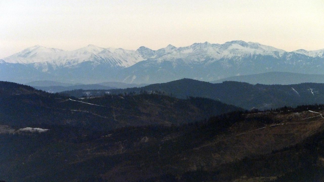 Family-friendly hiking trail to Barania Gora in Silesian Beskid mountain range, southern Poland