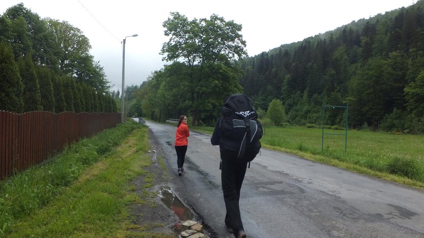 Family-friendly hiking trails in Silesian Beskid mountain range, southern Poland