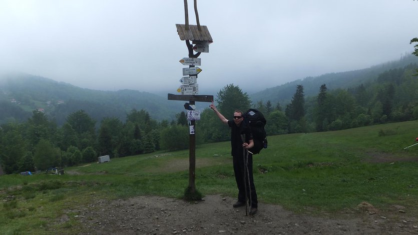 Family-friendly hiking trails in Silesian Beskid mountain range, southern Poland