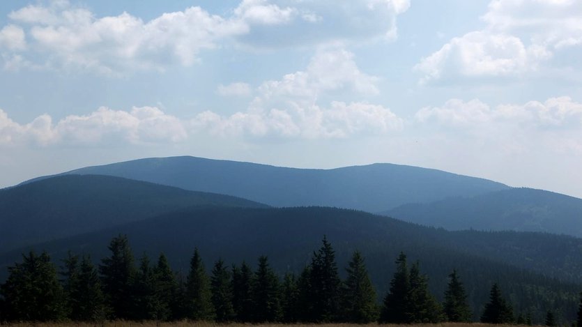 Hiking in Zywiec Beskid mountains, Poland
