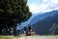 Bike riding in Saalbach, Austrian Alps