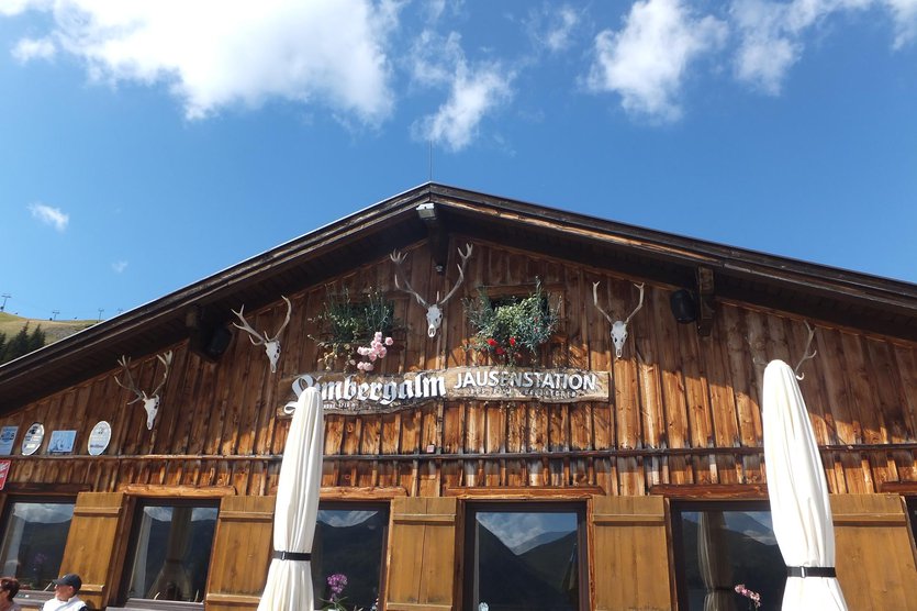 Bike riding in Saalbach, Austrian Alps