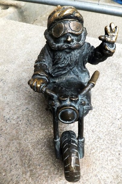 Dwarf in Wroclaw, Poland