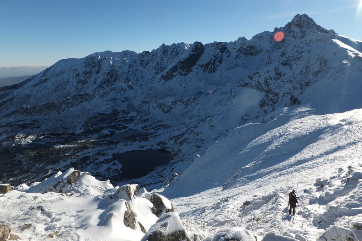 hiking in Tatra mountains near Zakopane