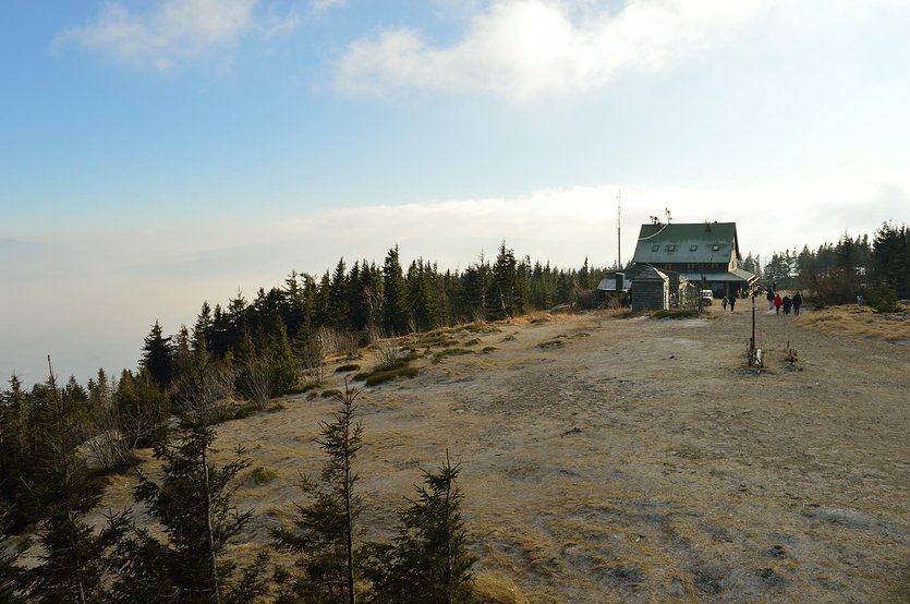 Skrzyczne, Beskid mountain range in Silesia, southern Poland
