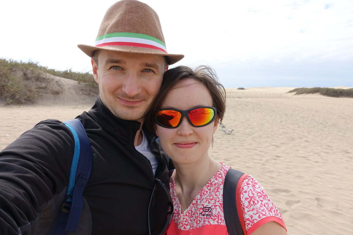 Dunas de Maspalomas in Gran Canaria