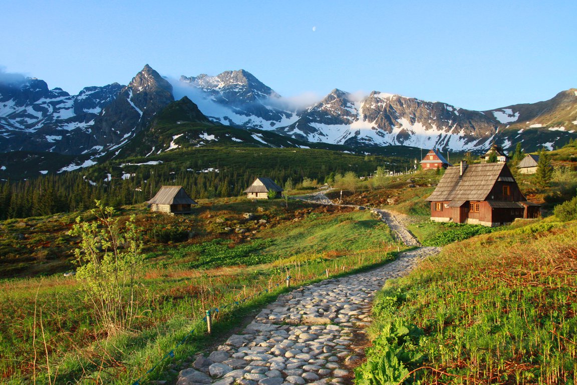 Gasienicowa vally in High Tatras