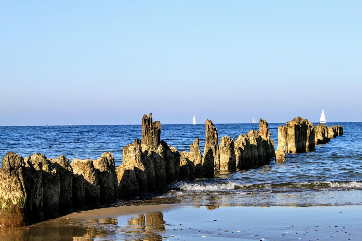 Polish seaside Baltyk
