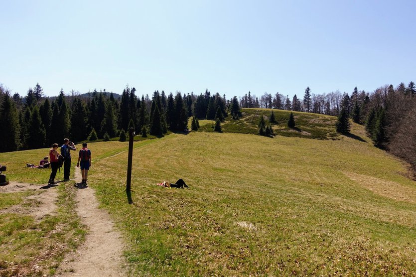 Hiking in Gorce National Park, Poland