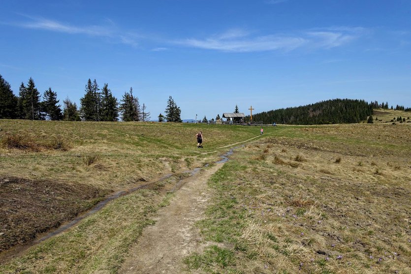 Hiking in Gorce National Park, Poland
