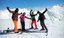 Skiing in Livigno, Italy