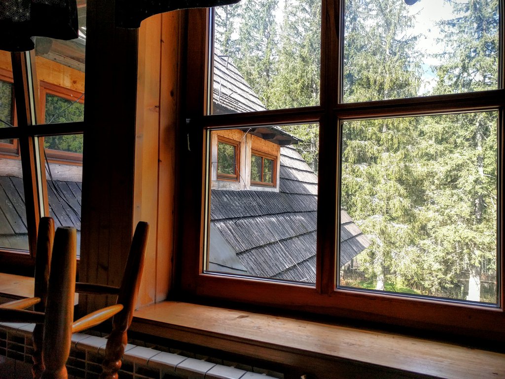 Mountain hut on Hala Ornak, Tatra National Park in Poland