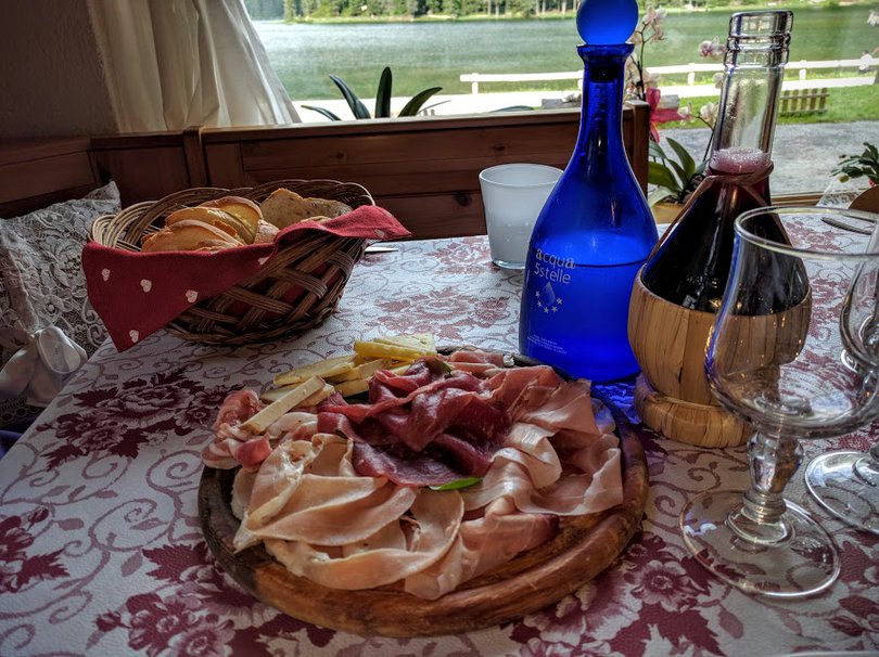 Starter - Italian ham and cheese