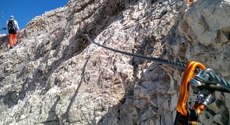 Via ferrata Ivano Dibona in Gruppo del Cristallo, Dolomites