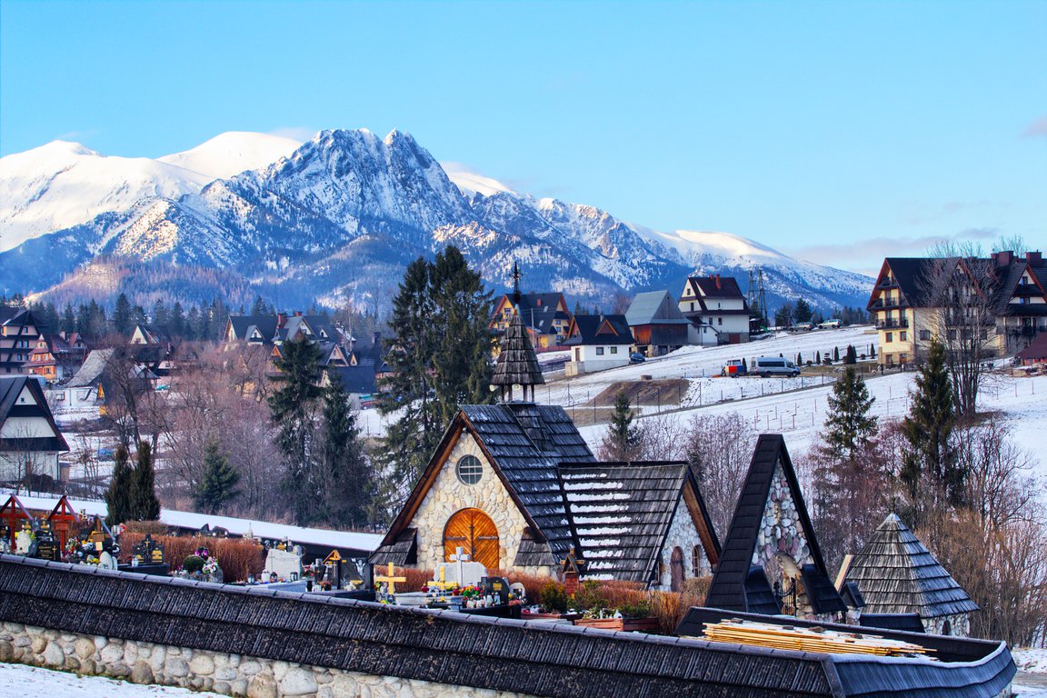 Murzasichle settlement the High Tatra Mountains
