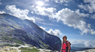 Bystra lawka tatra mountains vodospad skok