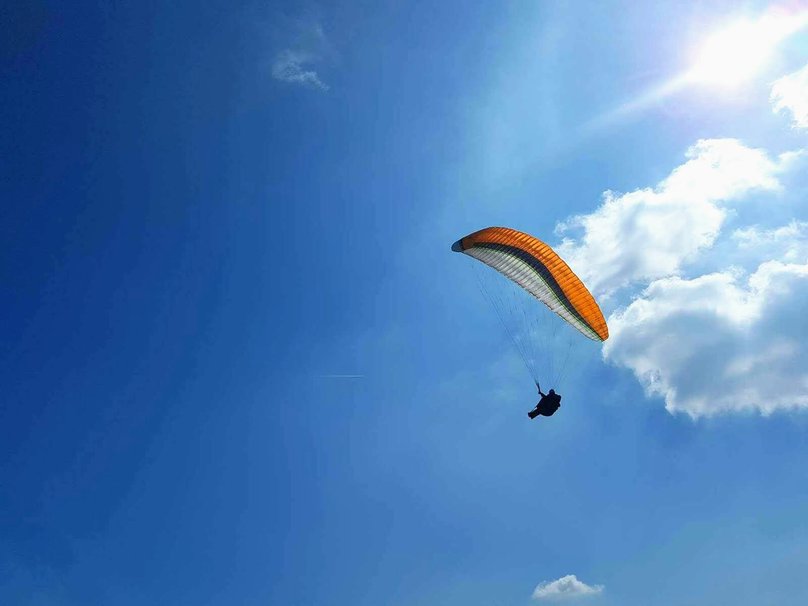 Paragliding freedom