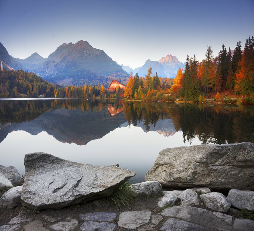 Štrbské Pleso, Tatra mountains in Slovakia