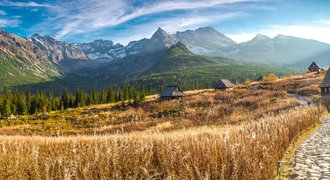 Tatra mountains and huts
