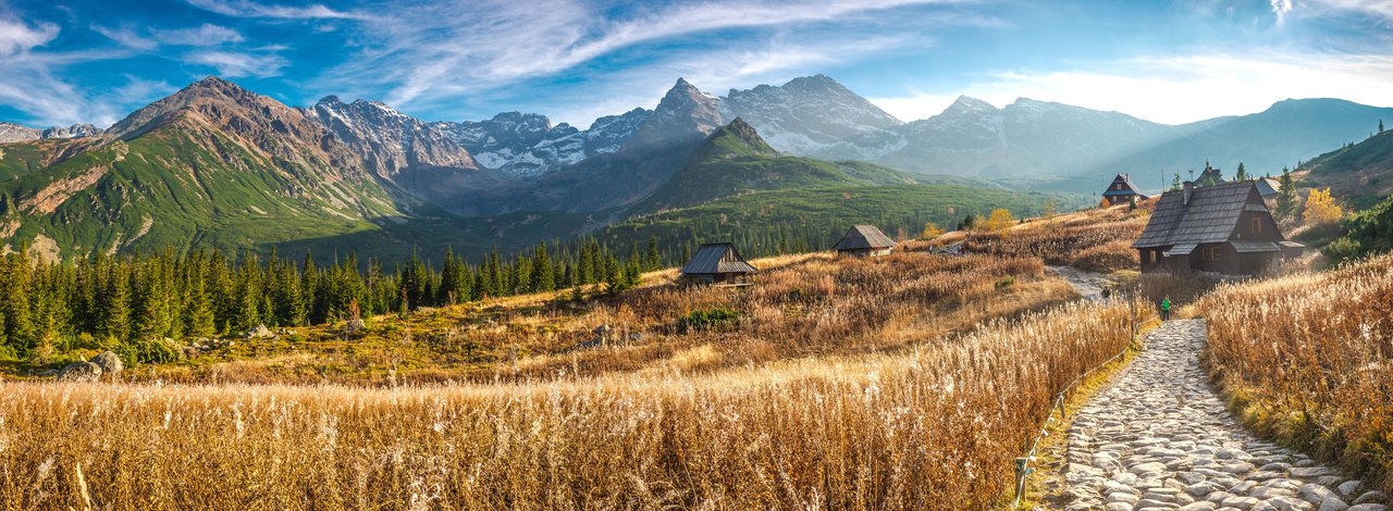 Tatra mountains and huts