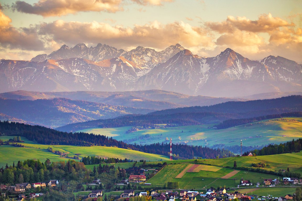 Tatra mountains overview