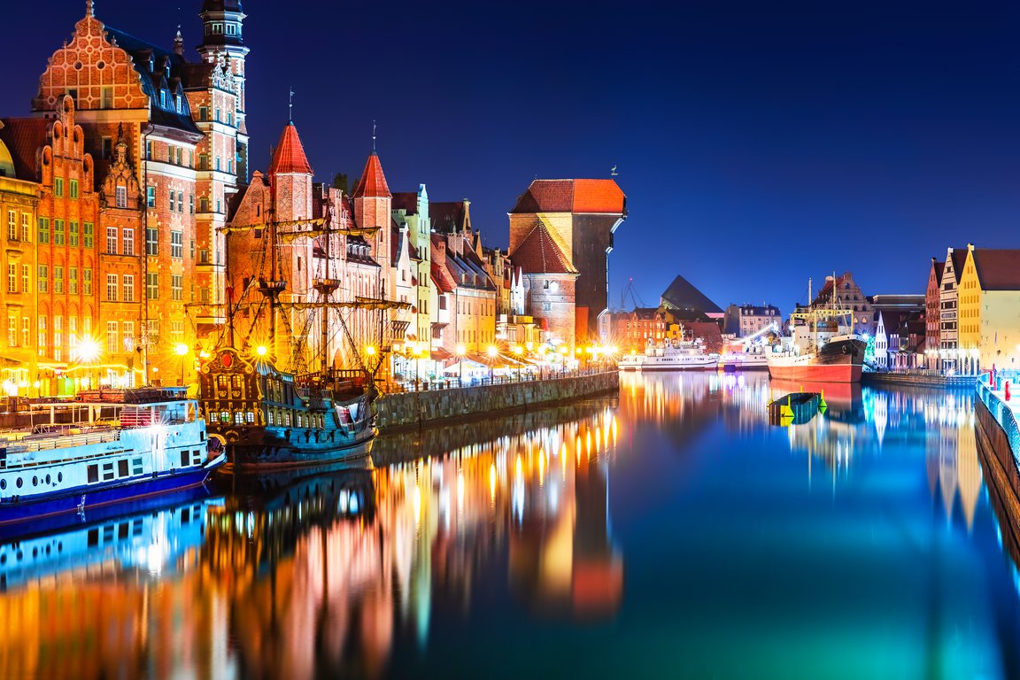 Gdansk top attractions - Motlawa river