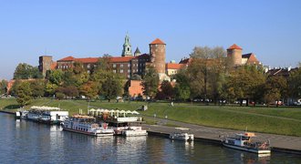Wawel Castle in Cracow, Poland
