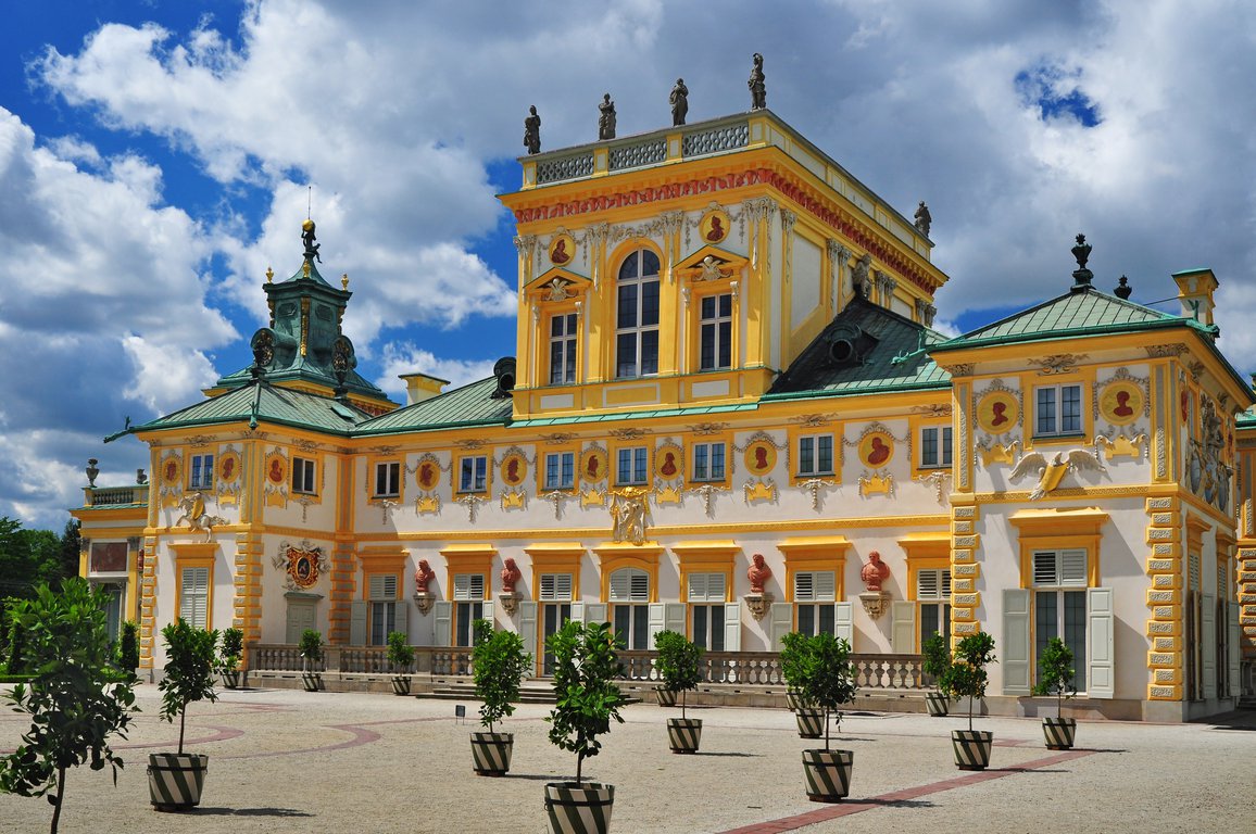 Wilanow Palace in Warsaw
