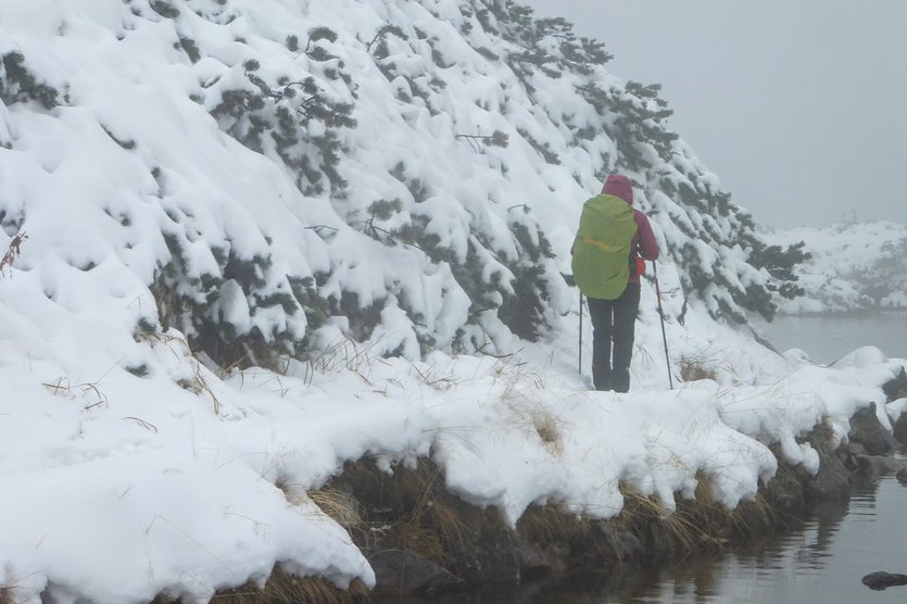Winter hiking in Tatra mountains, Poland