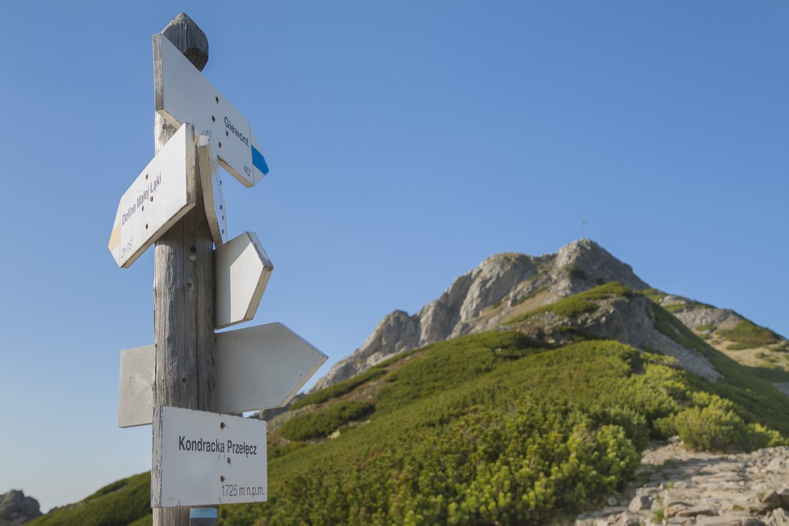 The Kondratowa Pass (Przełęcz Kondratowa)