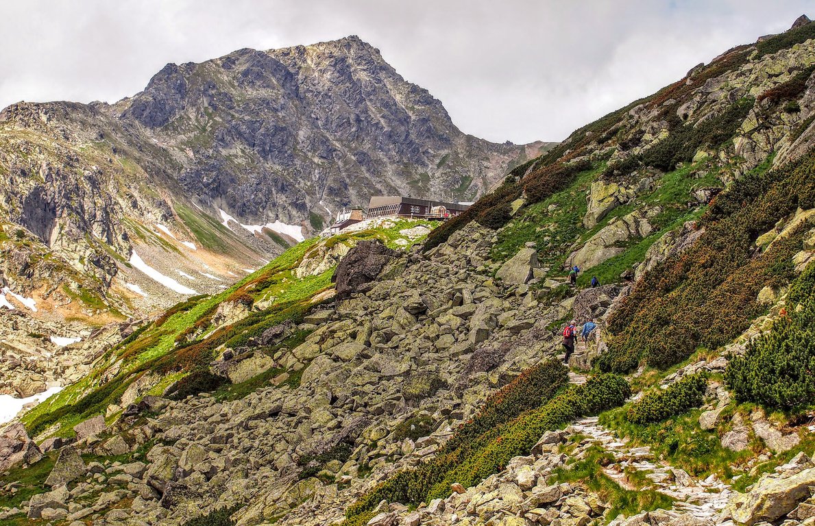 mountain huts High Tatras Zbojnícka chata Slovakia.jpg