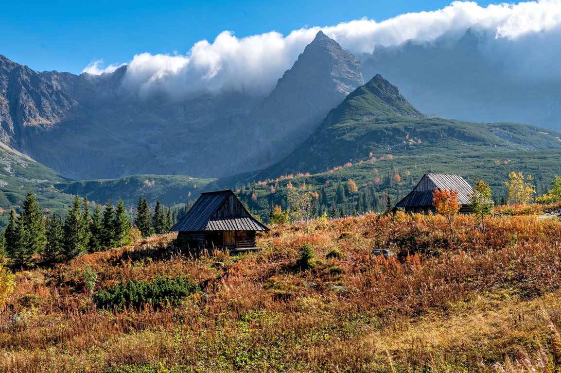 mountain ranges in poland