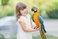 parrot in parrot house zakopane