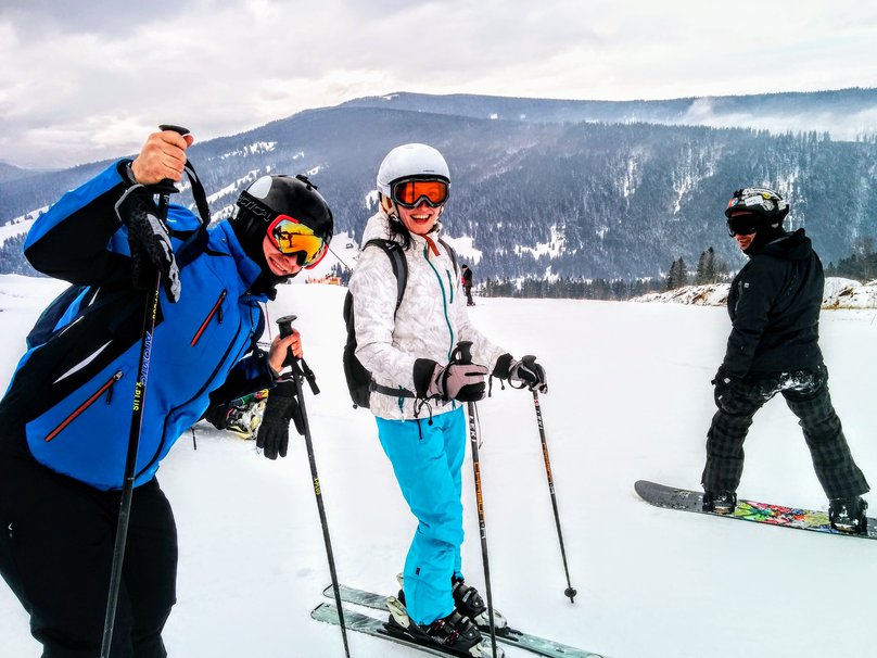 skiing in Slovakia