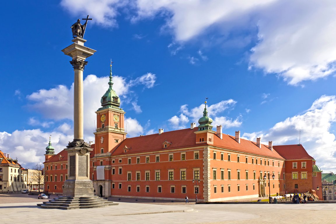 the Royal Castle in Warsaw