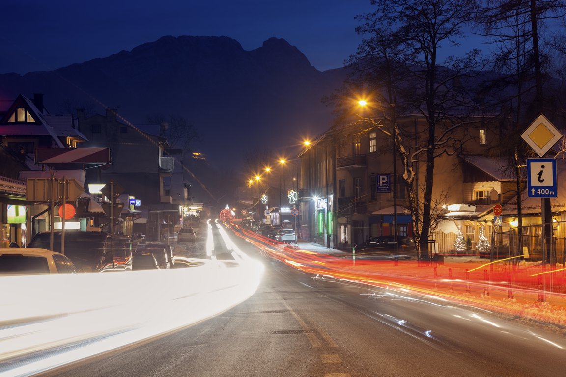 zakpane traffic