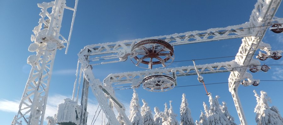 Szczyrk ski resort, Beskid mountains, Poland