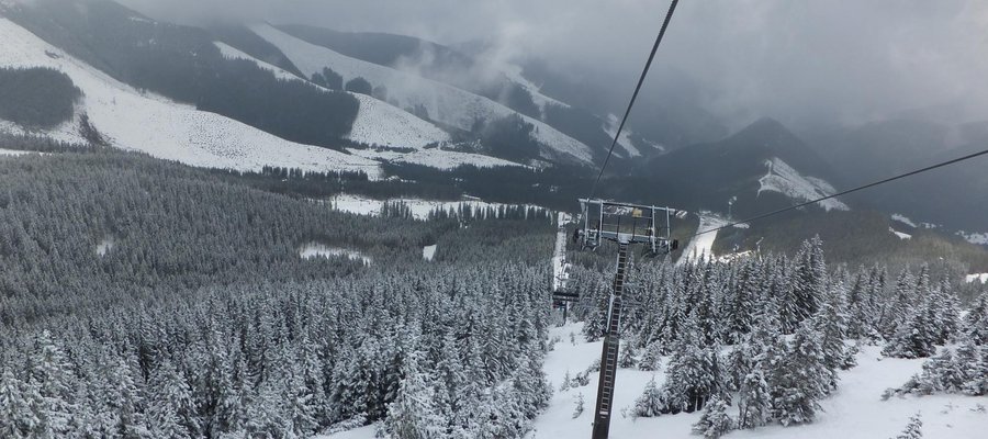 Chopok Jasna ski resort, Tatra mountains, Slovakia
