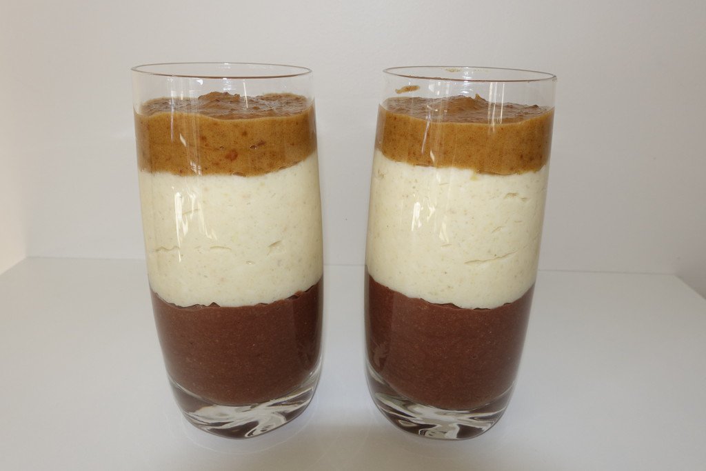 Healthy millet dessert a la snickers