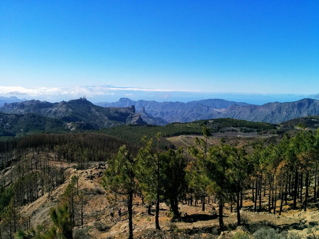 Hiking in Gran Canaria mountains