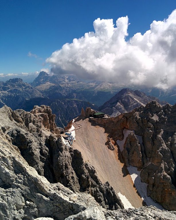 Via ferrata Ivano Dibona in Gruppo del Cristallo, Dolomites