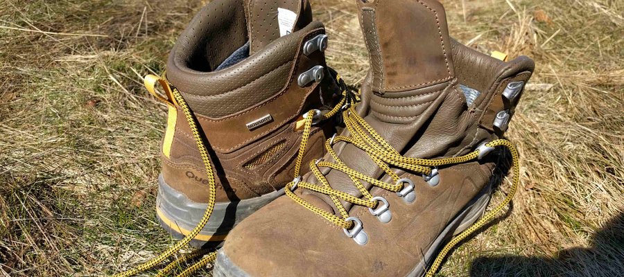 QUECHUA men's hiking boots - TREK 600